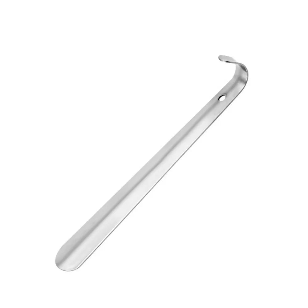 Long handled shoe horn in packaging — elderly dressing aid no bending shoe horn UK