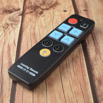 Easy TV remote control dimensions — compact large button remote for older adults