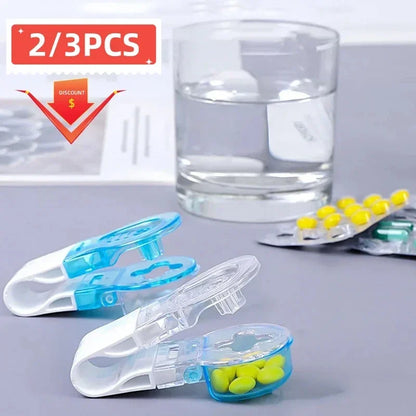 Blister pack pill taker tool — no-touch tablet remover for arthritis and limited grip