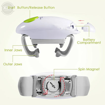 Electric jar opener colour options — automatic hands-free lid remover for weak grip